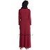 Umbrella cut Maroon color abaya Umbrella cut Maroon color abaya